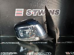 2007 Nissan Navara Right Door Mirror D40 Power Chrome W/ Indicator Type Manual Fold 09/05-08/15 0000171926