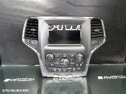 2018 Jeep Grandcherokee Radio Cd Dvd Sat Tv Heating/Cooling/Stereo Centre Control Unit Only Uconnect 8.4In W/ Auto Start/Stop Button  Type Wk 10/16-02/22 0000244294
