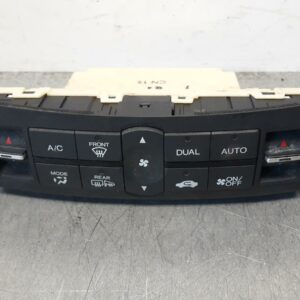 2012 Honda Accord Heater Ac Controls 8Th Gen Euro (Vin Jhmcu) 06/08-12/15 0000058812