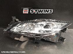 2011 Mazda 6 Left Headlamp Gh Sii Xenon Type Sport Luxury Chrome Insert 03/10-11/12 263893