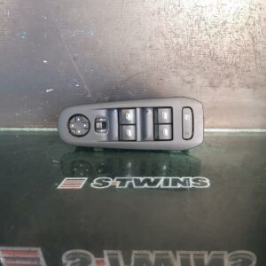 2015 Peugeot 308 Pwr Dr Wind Switch Rh Front (Master Switch) T9 Non Folding Mirror Type Hatch/Wagon 10/14-01/21 275272