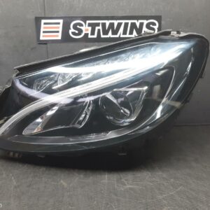 2016 Mercedes C Class Left Headlamp C205/A205 Led Type Non Adaptive Single Projector 07/16-07/18 256339