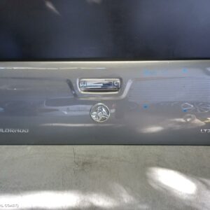 2013 Holden Colorado Bootlid Tailgate Tailgate Rg Ute Back Non Rev Camera Type 01/12-06/16 285227
