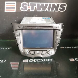 2014 Hyundai Veloster Radio Cd Dvd Sat Tv Touchscreen Gps/Navigation/Bluetooth/Mp3/Aux W/ Cd Player Fs 12/11-02/18 282446