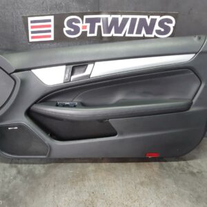 2012 Mercedes C Class Door Trim Rh Front C204 Black Leather 05/11-01/15 285184