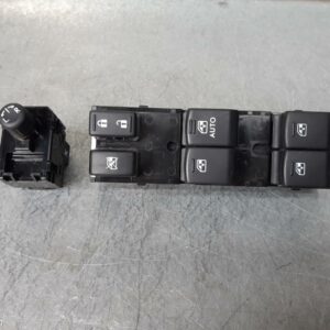 2015 Subaru Xv Pwr Dr Wind Switch Rh Front (Master Switch) G4X W/O Chrome Lines On Button Type 03/15-04/17 77590