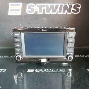 2017 Kia Rio Radio Cd Dvd Sat Tv Head Unit W/ Display Unit 7In Touchscreen W/ Sat Nav Type Yb 12/16-06/18 290191
