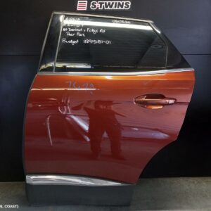 2018 Peugeot 3008 Left Rear Door Sliding P84 10/16- 289569