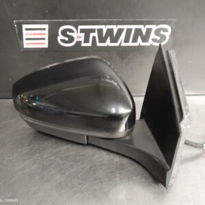 2018 Peugeot 3008 Right Door Mirror P84 Power Fold Blind Spot Auto Dip Camera Gloss Black 10/16-10/20 289832