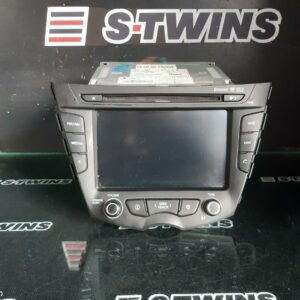 2013 Hyundai Veloster Radio Cd Dvd Sat Tv Touchscreen Gps/Navigation/Bluetooth/Mp3/Aux W/ Cd Player Fs 12/11-02/18 290077