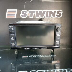 2014 Mitsubishi Lancer Radio Cd Dvd Sat Tv Display/Head Unit Sat Nav Type (W-12) Rockford Fosgate Cj 07/12-10/15 284696