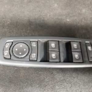 2012 Renault Megane Pwr Dr Wind Switch Rh Front (Master Switch) X32/X95/K95 5Dr Hatch/Wagon P/N 809610006R (Folding Mirror - 1 Plug Type) 09/10-05/16 88724
