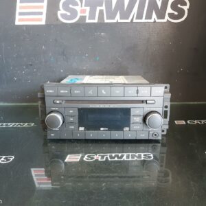 2011 Jeep Patriot Radio Cd Dvd Sat Tv Head Unit Single Disc Cd Player Media Centre 135 (Rel) Mk 08/07-12/16 302203