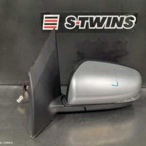 2014 Renault Kaleos Left Door Mirror H45 Power Fold Satin Silver Type W/ Heated Non Blind Spot Type 09/13-04/16 301666
