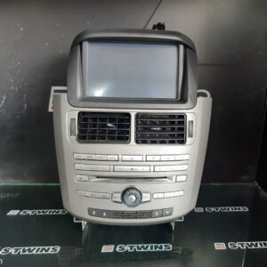 2012 Ford Territory Radio Cd Dvd Sat Tv Sz Mki-Mkii Control Panel Premium Silver Face (Silver Button) 04/11-12/16 311343