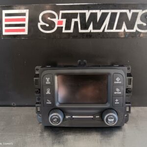 2016 Jeep Cherokee Radio Cd Dvd Sat Tv Kl Head Unit W/ Display Unit 5In Non Sat Nav Type 02/14-03/18 313024