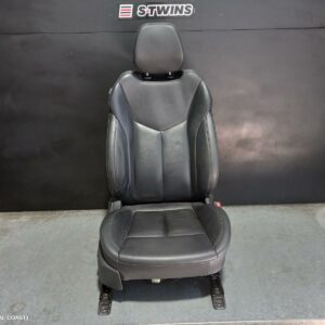 2017 Hyundai Veloster Front Seat Rh Front Fs Leather Black Non Turbo 12/11-02/18 311595
