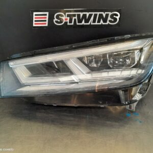 2018 Audi Q5 Left Headlamp Fy Q5/Sq5 Led W/ Adaptative Type 02/17-08/20 313093