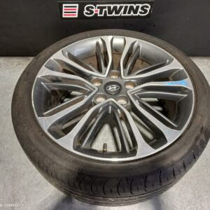 2017 Hyundai Veloster Wheel Mag Factory 18X7.5In Non Turbo Standard Type Fs 12/11-02/18 311628