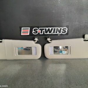 2012 Mazda 3 Sunvisor Bl Pair W/ Light W/ Mirror Type 04/09-10/13 317545