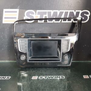 2015 Volkswagen Golf Radio Cd Dvd Sat Tv Display Screen 6.5In W/ Sat Nav Type Gen 7 12/12-03/17 308729