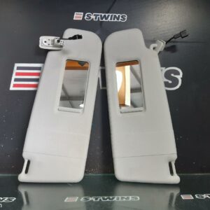 2011 Volkswagen Golf Sunvisor Gen 6 Pair Hatch/Wagon Grey 10/08-03/13 319364