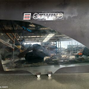 2017 Mazda Cx9 Right Front Door Window Tc 07/16- 318651