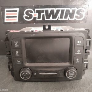 2017 Jeep Renegade Radio Cd Dvd Sat Tv Touchscreen (5In) Bu 09/15-01/20 322942