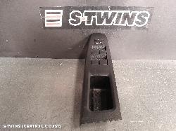 2019 Toyota Yaris Pwr Dr Wind Switch Rh Front (Master Switch) 4 Switch Type 5Dr Hatch/Sedan Ncp13# 08/11-12/19 332569