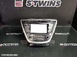 2014 Hyundai Elantra Radio Cd Dvd Sat Tv Large Colour Display Screen Dual Knob Type Md 10/13-11/15 332082