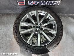 2019 Mazda Cx9 Wheel Mag Factory 20X8.5In 5 V Spoke Light Grey Tc 07/16-12/24 337173