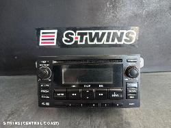 2013 Subaru Xv Radio Cd Dvd Sat Tv Single In-Dash Cd Player P/N On Face Cm221Kb G4X 08/11-04/15 315963