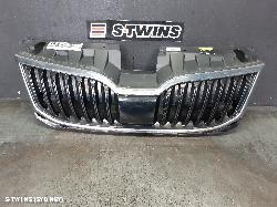 2017 Skoda Octavia Grille Radiator Grille Ne Standard/Rs Black-Glossy 02/17-09/20 332252