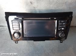 2016 Nissan Qashqai Radio Cd Dvd Sat Tv 7N Touch Screen W/ Sat Nav Type J11 06/14- 74810