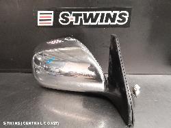 2004 Toyota Prado Right Door Mirror 120 Series Chrome 02/03-10/09 267353