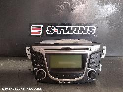 2013 Hyundai Accent Radio Cd Dvd Sat Tv Radio/Cd Player W/ Mp3 & Bluetooth Rb 05/11-05/15 343401