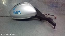 2012 Peugeot 208 Right Door Mirror A9 Power Fold W/ Chrome Trim Colour Coded Cover Type 10/12-12/18 69483