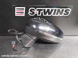 2014 Audi A3 Left Door Mirror 8V A3 Hatch Manual Fold Non Lane Change Assist Type (6Xc/7Y0) 05/13-10/20 266275