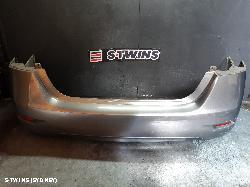 2014 Nissan Pulsar Rear Bumper B17 Sedan 12/12-12/17 216956