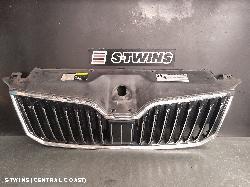 2017 Skoda Superb Grille Radiator Grille Black Np 03/16-04/19 322122