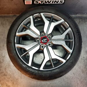 2021 Kia Seltos Wheel Mag Factory 18X7.5In 5 Y Spoke Sp2 07/19-07/22 348538