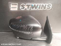 2021 Nissan Navara Right Door Mirror Np300 N-Trek/N-Trek Warrior Gloss Black Power Folding Heated W/ Indicator Lane Change Assist/Blind Spot W/ Camera Type 11/19-08/21 254513