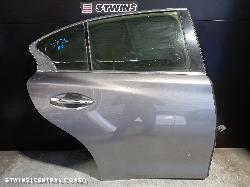 2017 Infiniti Q50 Right Rear Door Sliding V37 02/14-12/19 214713