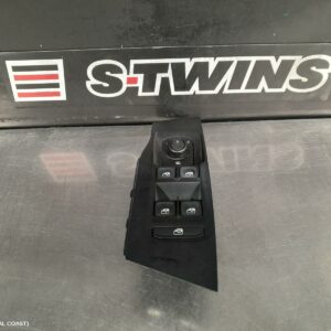 2021 Volkswagen Polo Pwr Dr Wind Switch Aw-Ae Rh Front (Master Switch) Non Chrome Insert Type 09/17- 300355