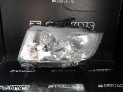 2012 Jeep Compass Left Headlamp Mk Quad Reflector Type 07/11-06/13 263472