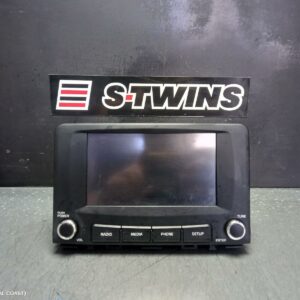 2017 Kia Rio Radio Cd Dvd Sat Tv Head Unit W/ Display Unit 7In Touchscreen Non Sat Nav Type Yb 12/16-06/18 352516