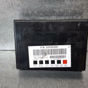 2011 Holden Captiva Ecu Bcm Cg 01/11-12/17 75731
