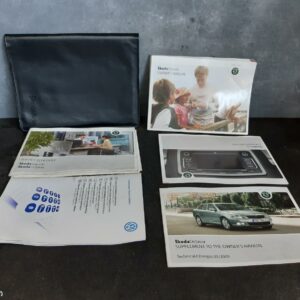 2009 Skoda Octavia Owners Handbook 1Z Petrol 01/04-10/13 105072