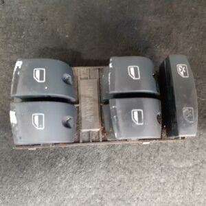 2004 Audi A6 Pwr Dr Wind Switch Rh Front (Master Switch) 4F/C6 11/04-06/11 86634