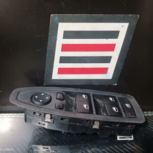 2015 Bmw 3 Series Pwr Dr Wind Switch Rh Front (Master Switch) W/Folding Mirror W/ Auto Dip Non Sun Blind Button Type F30 Sedan 11/11-02/19 225992